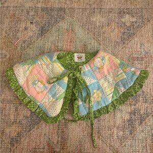 Green Patchwork Quilt Collar